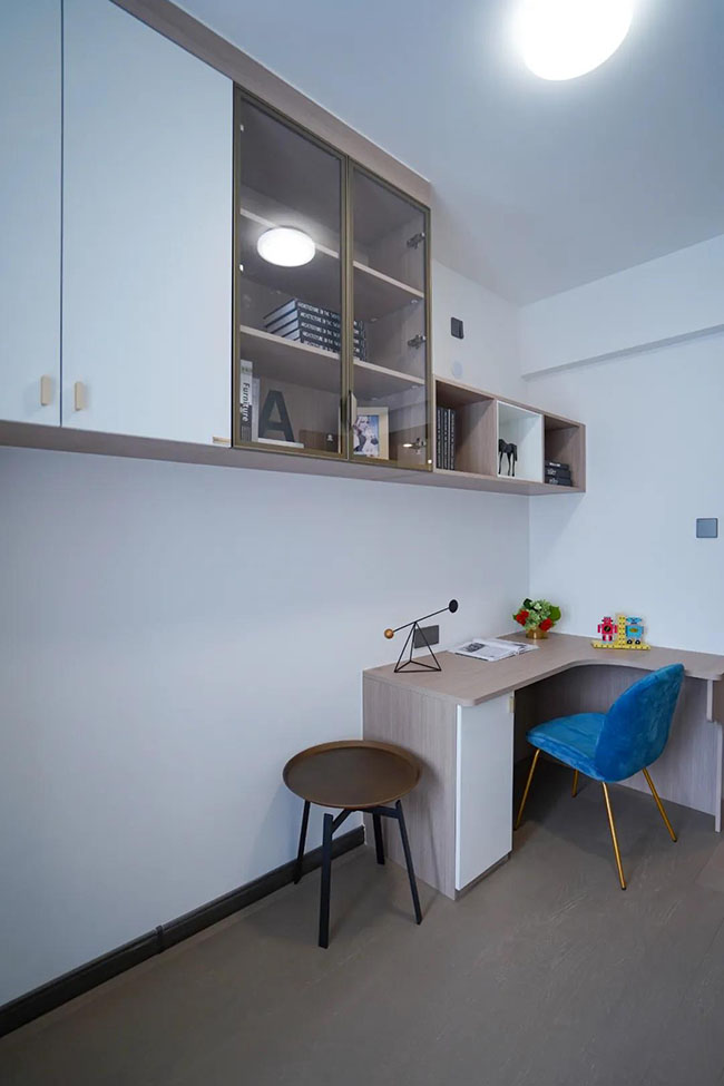 89㎡現(xiàn)代三居，主打輕便實用，體驗三口之家的小清新生活